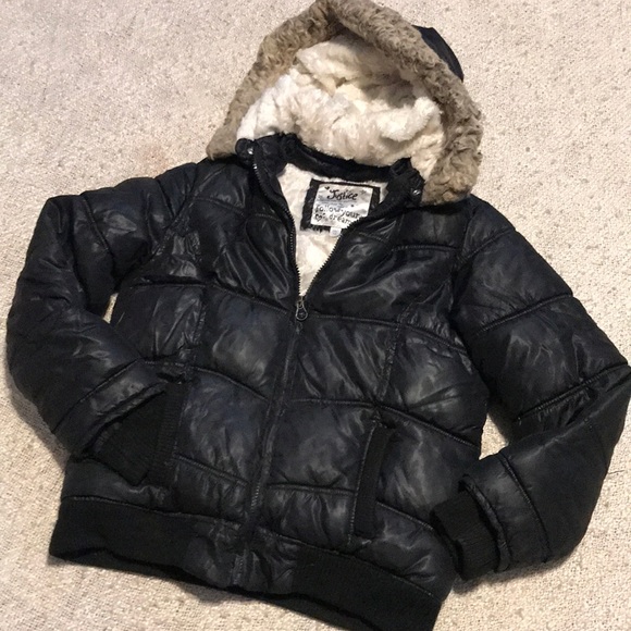 justice puffer jacket
